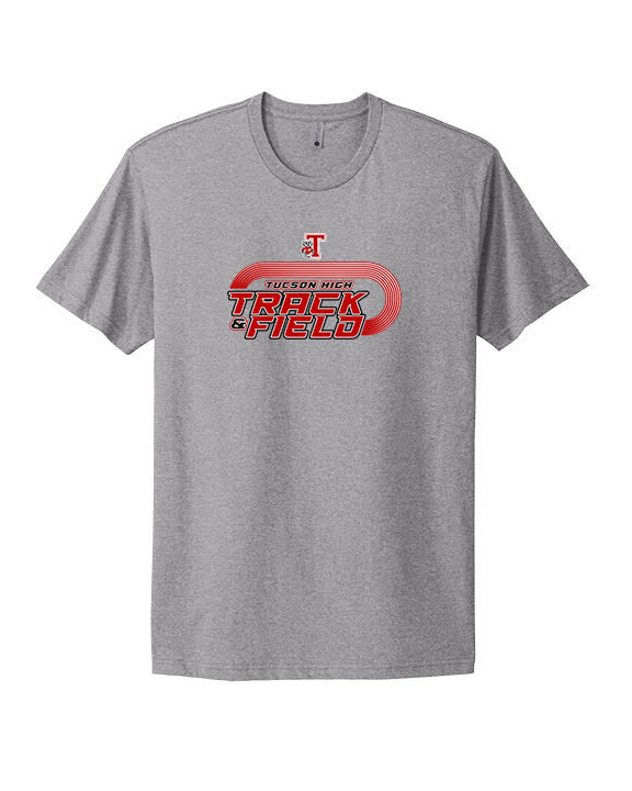 Tucson HS Track & Field Turn - Mens Select Cotton T-Shirt