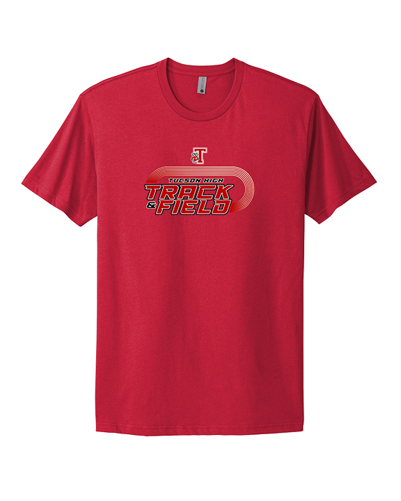 Tucson HS Track & Field Turn - Mens Select Cotton T-Shirt