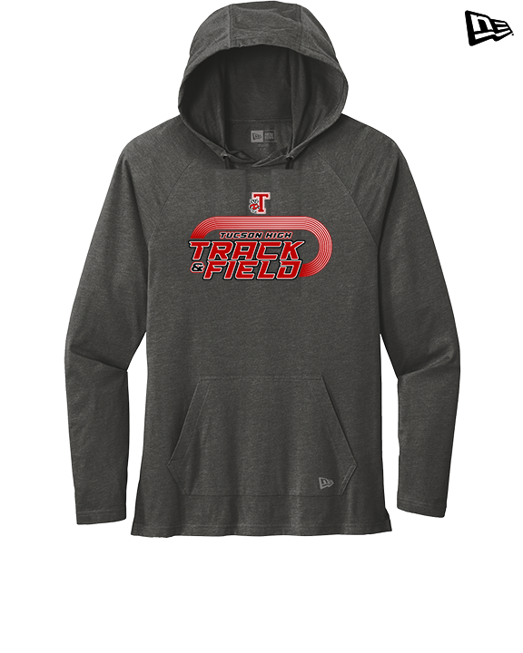 Tucson HS Track & Field Turn - New Era Tri-Blend Hoodie