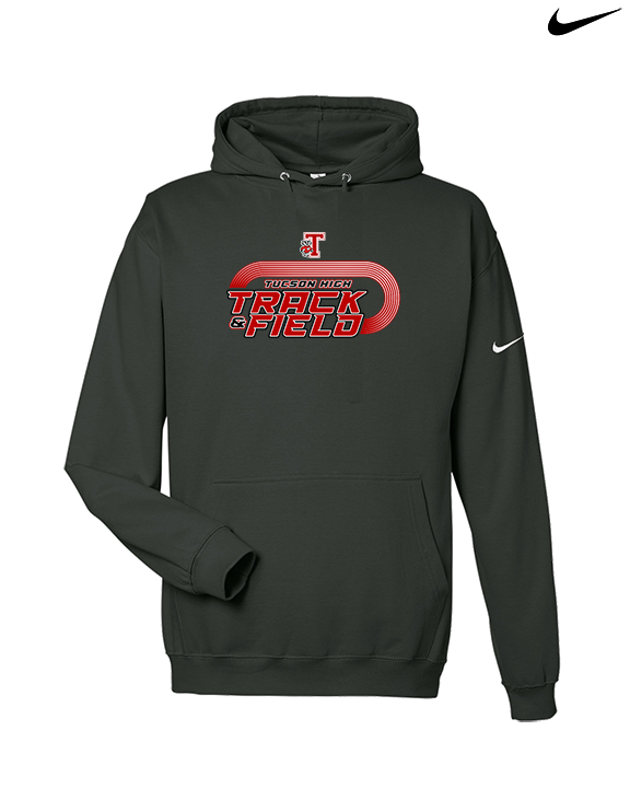 Tucson HS Track & Field Turn - Nike Club Fleece Hoodie