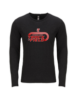 Tucson HS Track & Field Turn - Tri-Blend Long Sleeve