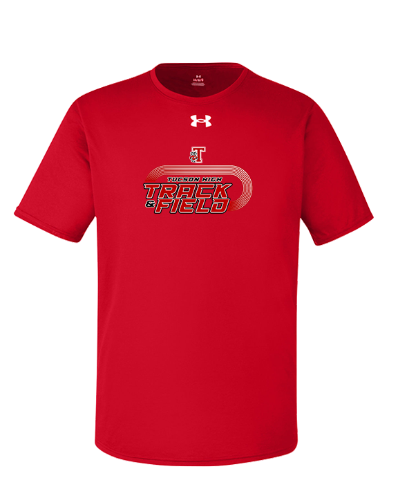Tucson HS Track & Field Turn - Under Armour Mens Team Tech T-Shirt