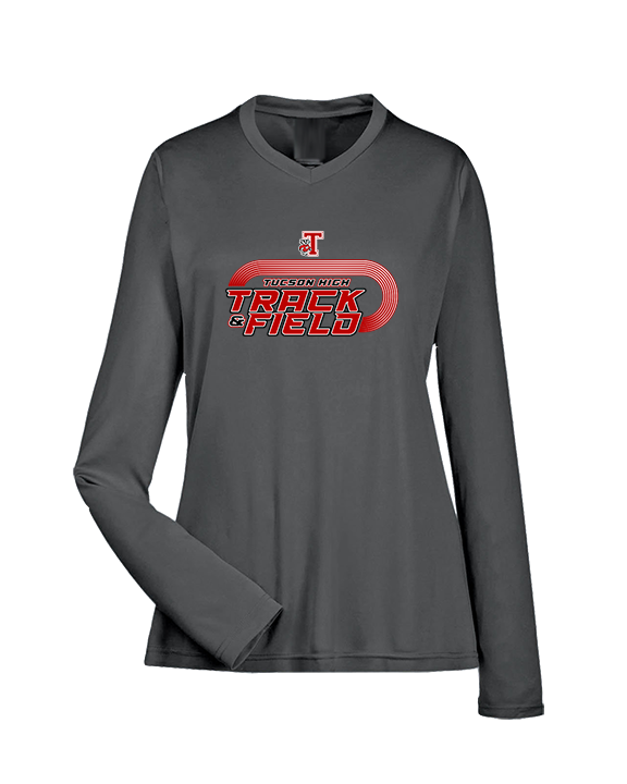 Tucson HS Track & Field Turn - Womens Performance Longsleeve
