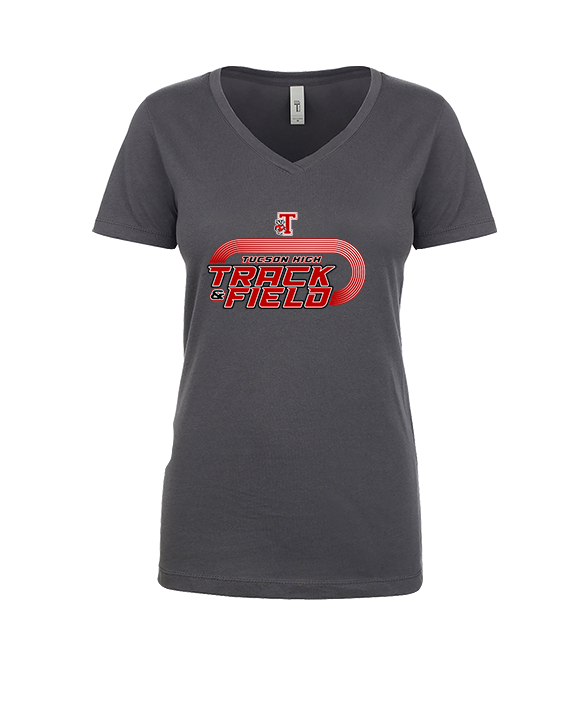 Tucson HS Track & Field Turn - Womens Vneck