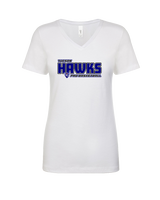 Tucson Hawks Pro Basketball Bold - Womens Vneck