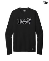 Tucson Raiders Cheer I Heart Cheer - New Era Performance Long Sleeve