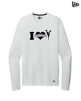 Tucson Raiders Cheer I Heart Cheer - New Era Performance Long Sleeve