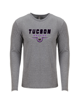 Tucson Ravens Football Design - Tri-Blend Long Sleeve