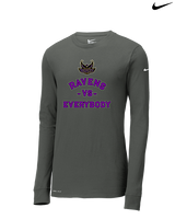 Tucson Ravens Football Vs Everybody - Mens Nike Longsleeve