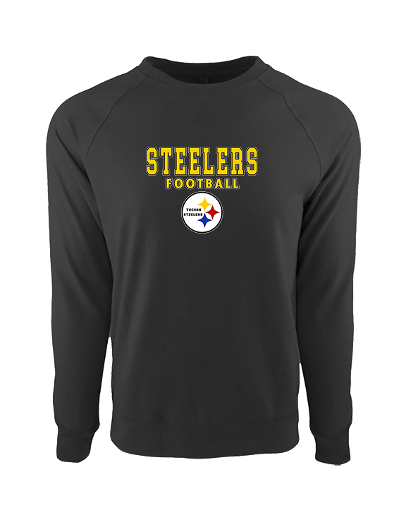 Tucson Steelers Football Block - Crewneck Sweatshirt
