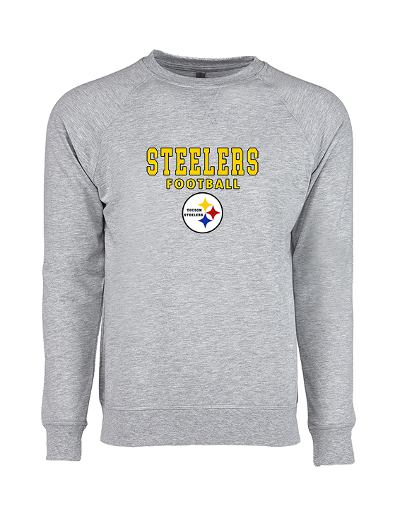 Tucson Steelers Football Block - Crewneck Sweatshirt