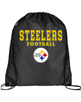 Tucson Steelers Football Block - Drawstring Bag