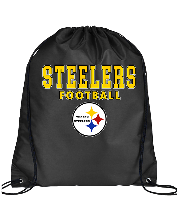 Tucson Steelers Football Block - Drawstring Bag
