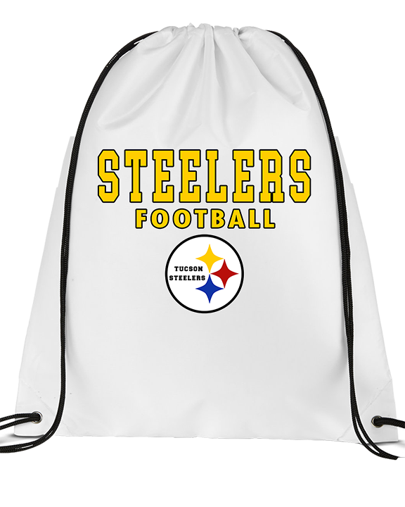 Tucson Steelers Football Block - Drawstring Bag