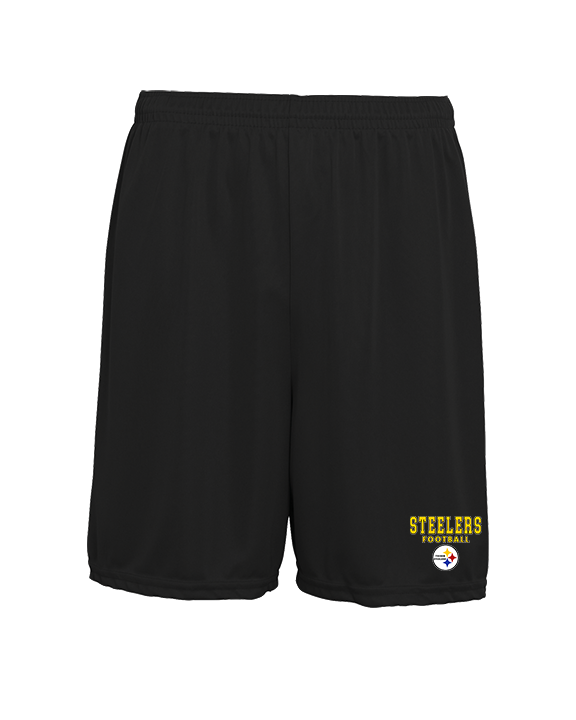 Tucson Steelers Football Block - Mens 7inch Training Shorts
