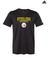 Tucson Steelers Football Block - Mens Adidas Performance Shirt