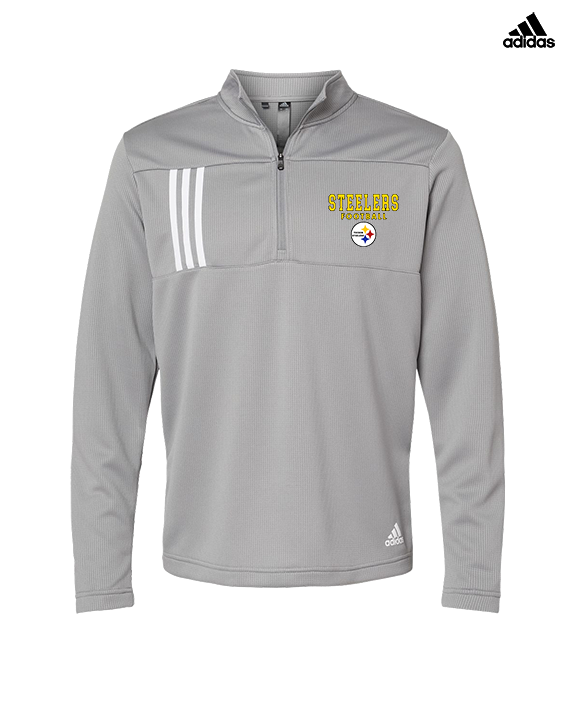 Tucson Steelers Football Block - Mens Adidas Quarter Zip
