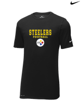 Tucson Steelers Football Block - Mens Nike Cotton Poly Tee
