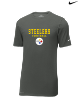 Tucson Steelers Football Block - Mens Nike Cotton Poly Tee