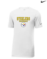 Tucson Steelers Football Block - Mens Nike Cotton Poly Tee
