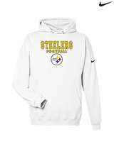 Tucson Steelers Football Block - Nike Club Fleece Hoodie