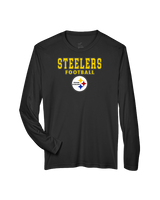 Tucson Steelers Football Block - Performance Longsleeve