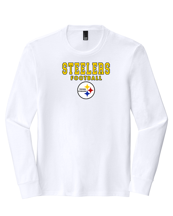 Tucson Steelers Football Block - Tri-Blend Long Sleeve