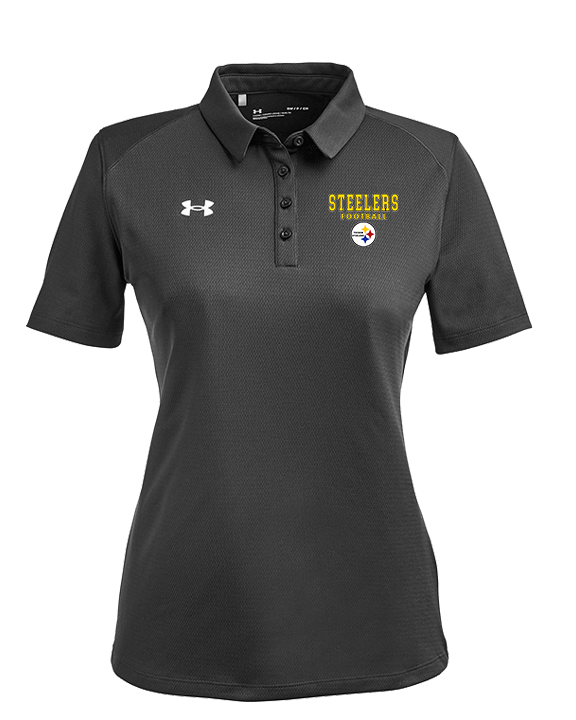 Tucson Steelers Football Block - Under Armour Ladies Tech Polo