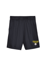 Tucson Steelers Football Block - Youth Training Shorts