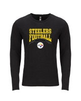 Tucson Steelers Football Football - Tri-Blend Long Sleeve