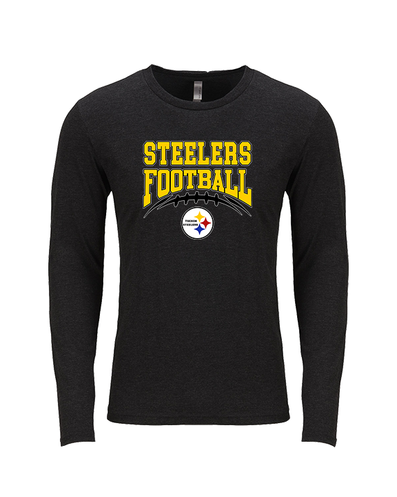 Tucson Steelers Football Football - Tri-Blend Long Sleeve