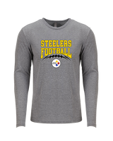 Tucson Steelers Football Football - Tri-Blend Long Sleeve