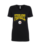 Tucson Steelers Football Football - Womens Vneck