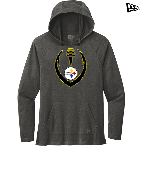 Tucson Steelers Football Full Football - New Era Tri-Blend Hoodie