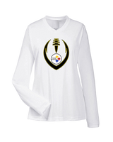 Tucson Steelers Football Full Football - Womens Performance Longsleeve