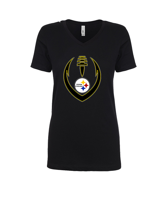 Tucson Steelers Football Full Football - Womens Vneck