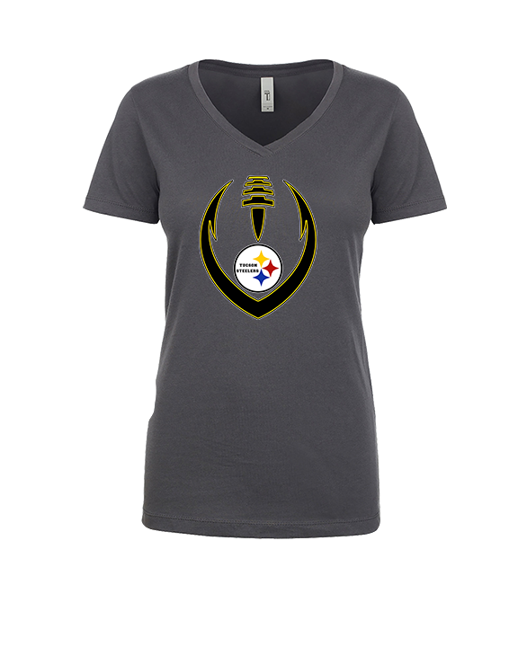 Tucson Steelers Football Full Football - Womens Vneck