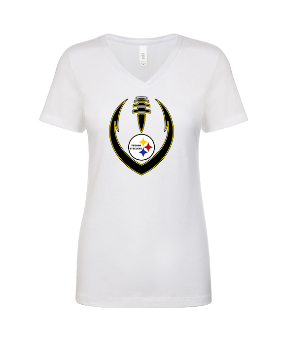 Tucson Steelers Football Full Football - Womens Vneck