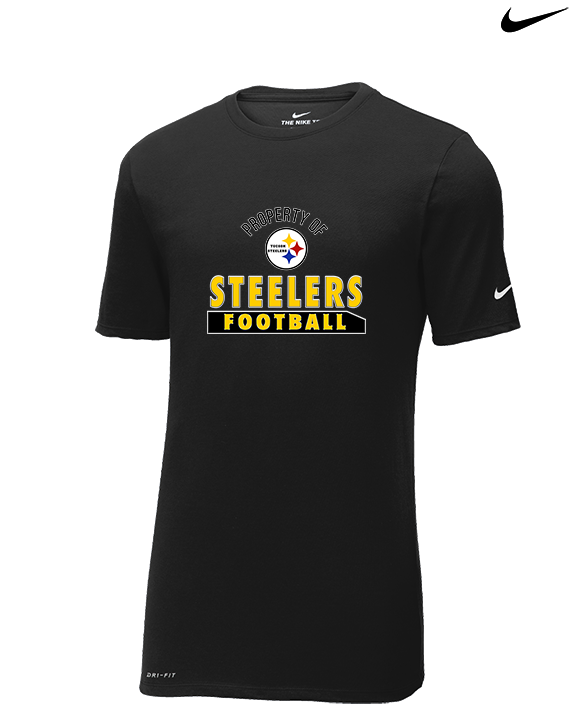 Tucson Steelers Football Property - Mens Nike Cotton Poly Tee