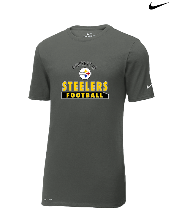 Tucson Steelers Football Property - Mens Nike Cotton Poly Tee