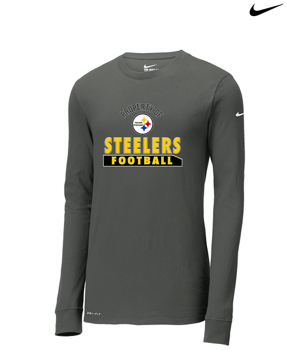 Tucson Steelers Football Property - Mens Nike Longsleeve