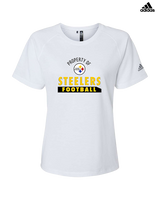 Tucson Steelers Football Property - Womens Adidas Performance Shirt