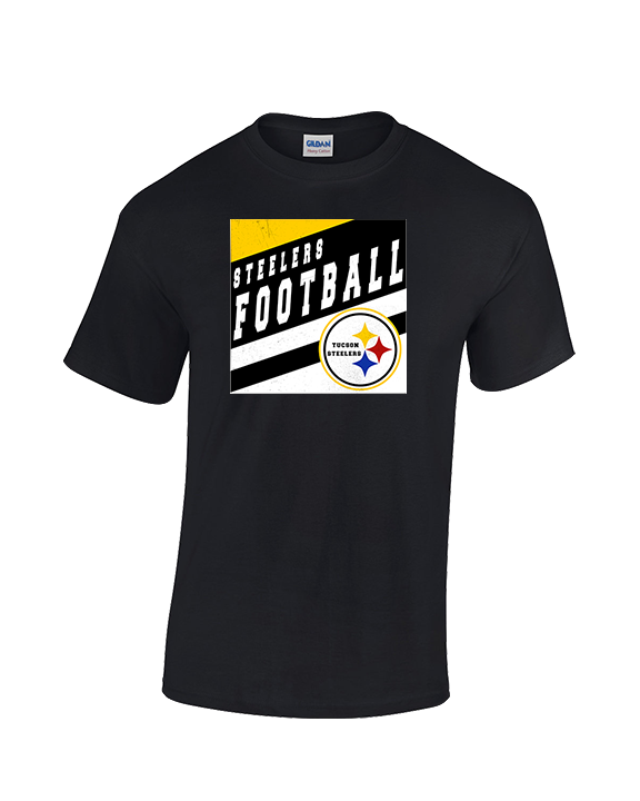 Tucson Steelers Football Square - Cotton T-Shirt