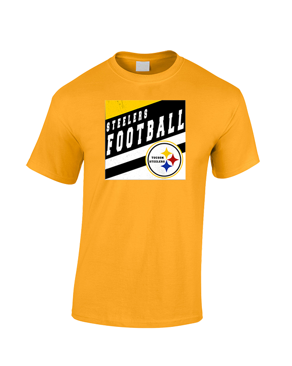 Tucson Steelers Football Square - Cotton T-Shirt