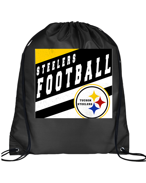 Tucson Steelers Football Square - Drawstring Bag