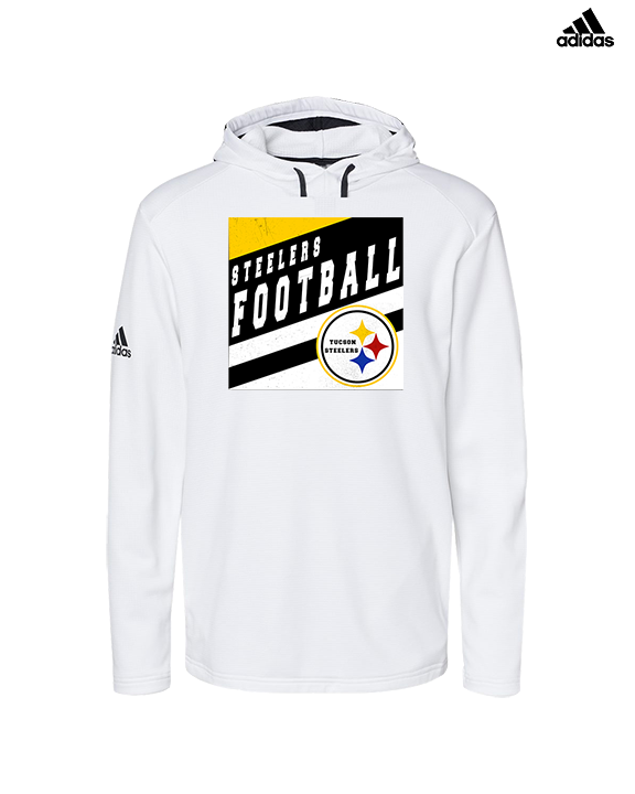 Tucson Steelers Football Square - Mens Adidas Hoodie