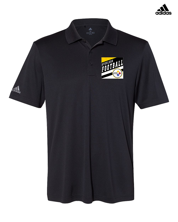Tucson Steelers Football Square - Mens Adidas Polo
