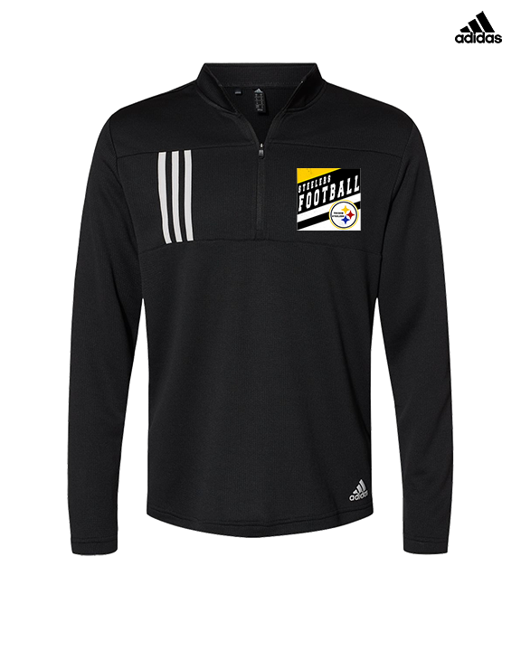 Tucson Steelers Football Square - Mens Adidas Quarter Zip