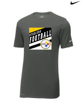 Tucson Steelers Football Square - Mens Nike Cotton Poly Tee