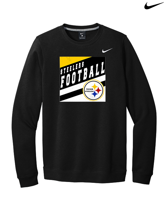 Tucson Steelers Football Square - Mens Nike Crewneck